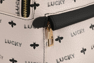 Naisten reppu Lucky Bees 338, beige hinta ja tiedot | Lucky Bees Muoti | hobbyhall.fi