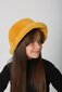 Tyttöjen hattu, keltainen 54 cm hinta ja tiedot | Tyttöjen hatut, huivit ja käsineet | hobbyhall.fi
