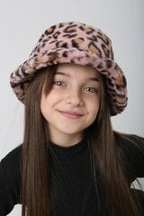 Tyttöjen hattu, pinkki 54 cm hinta ja tiedot | Tyttöjen hatut, huivit ja käsineet | hobbyhall.fi