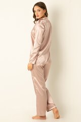 Naisten pyjamat, beige M/L hinta ja tiedot | Yöasut ja pyjamat | hobbyhall.fi