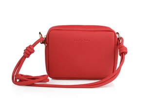 Naisten käsilaukku Lucky Bees 1269, punainen hinta ja tiedot | Naisten käsilaukut | hobbyhall.fi