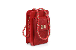 Naisten käsilaukku Lucky Bees 305, punainen hinta ja tiedot | Naisten käsilaukut | hobbyhall.fi