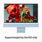 iMac 24” 4.5K Retina, Apple M3 8C CPU, 8C GPU/8GB/256GB SSD/Blue/INT - MQRC3ZE/A hinta ja tiedot | Pöytätietokoneet | hobbyhall.fi