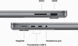MacBook Pro 14" Apple M3 8C CPU, 10C GPU/8GB/1TB SSD/Silver/SWE - MR7K3KS/A hinta ja tiedot | Kannettavat tietokoneet | hobbyhall.fi