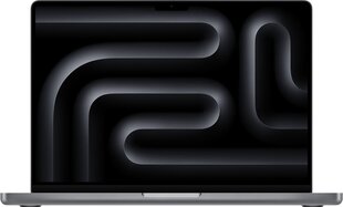 MacBook Pro 14" Apple M3 Max 14C CPU, 30C GPU/36GB/1TB SSD/Silver/INT - MRX83ZE/A hinta ja tiedot | Kannettavat tietokoneet | hobbyhall.fi