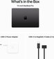 MacBook Pro 14" Apple M3 Max 14C CPU, 30C GPU/36GB/1TB SSD/Space Black/RUS - MRX53RU/A hinta ja tiedot | Kannettavat tietokoneet | hobbyhall.fi