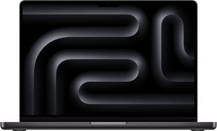 MacBook Pro 14" Apple M3 Pro 12C CPU, 18C GPU/18GB/1TB SSD/Space Black/RUS - MRX43RU/A hinta ja tiedot | Kannettavat tietokoneet | hobbyhall.fi