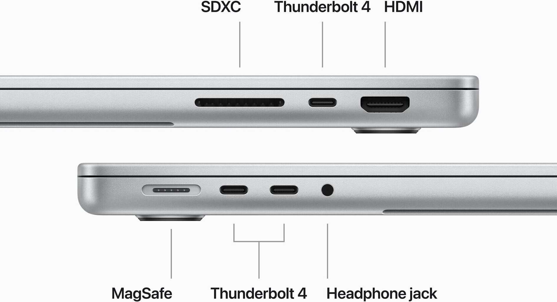 MacBook Pro 16" Apple M3 Max 16C CPU, 40C GPU/48GB/1TB SSD/Silver/INT - MUW73ZE/A hinta ja tiedot | Kannettavat tietokoneet | hobbyhall.fi