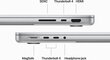 MacBook Pro 16" Apple M3 Pro 12C CPU, 18C GPU/18GB/512GB SSD/Silver/RUS - MRW43RU/A hinta ja tiedot | Kannettavat tietokoneet | hobbyhall.fi
