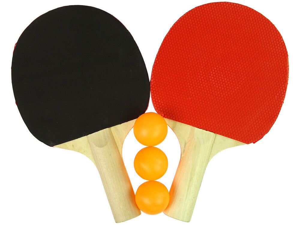 Puiset pöytätennismailat ja 3 palloa hinta ja tiedot | Pihapelit ja ulkopelit | hobbyhall.fi