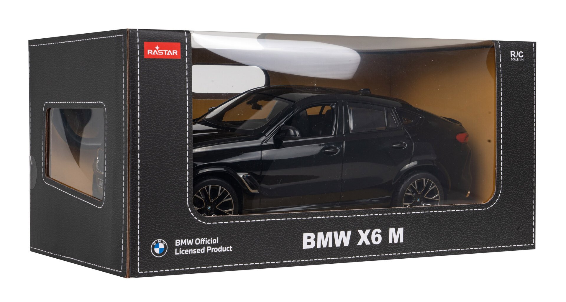 R/C BMW X6 M 1:14 RASTAR, musta hinta ja tiedot | Poikien lelut | hobbyhall.fi