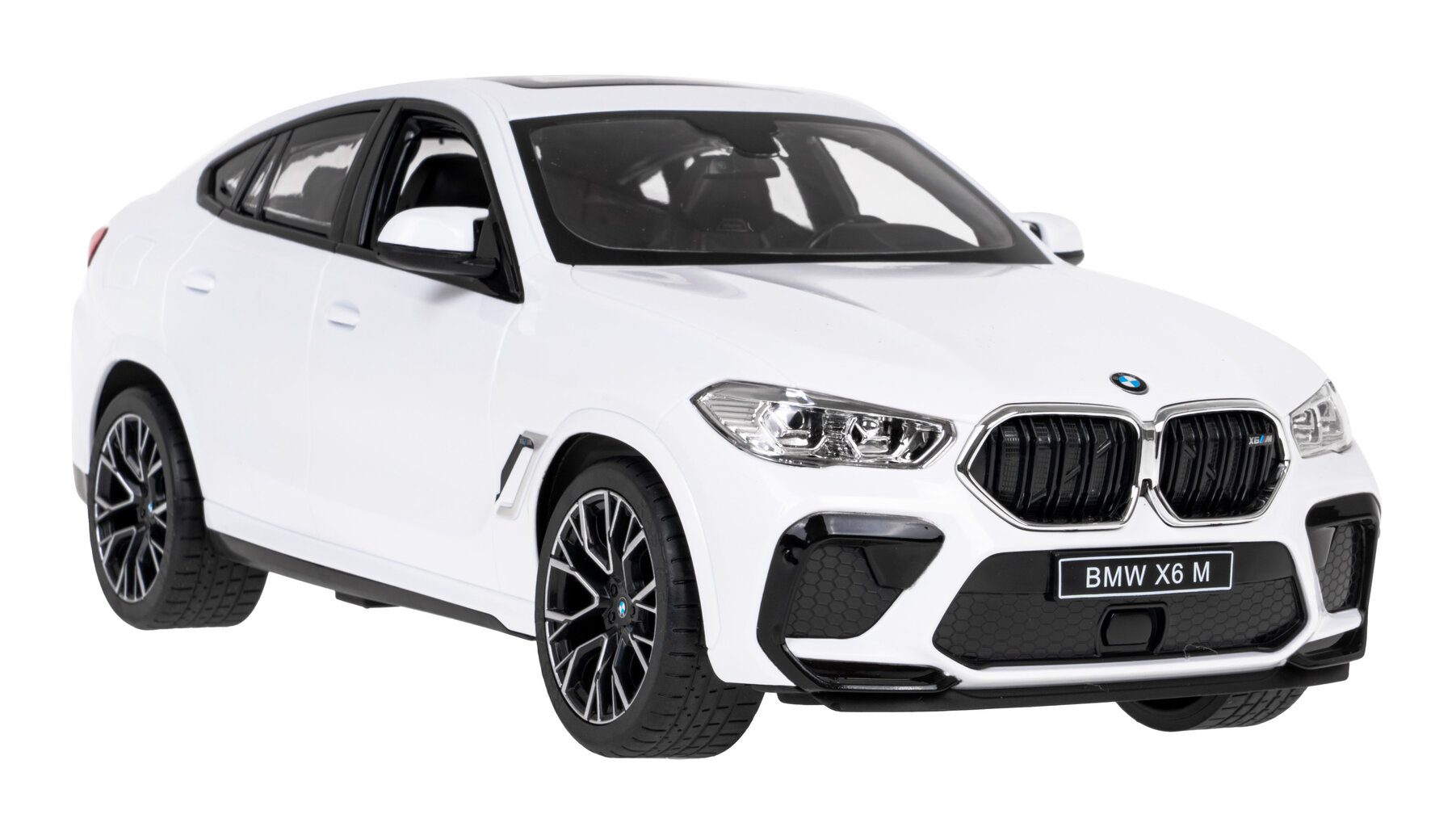 R/C BMW X6 M 1:14 RASTAR, valkoinen hinta ja tiedot | Poikien lelut | hobbyhall.fi