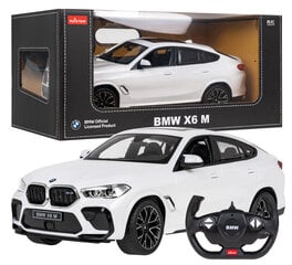 R/C BMW X6 M 1:14 RASTAR, valkoinen hinta ja tiedot | Poikien lelut | hobbyhall.fi