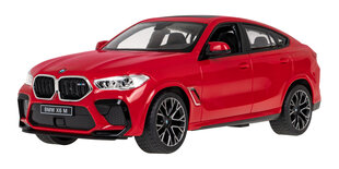 R/C BMW X6 M 1:14 RASTAR, punainen hinta ja tiedot | Poikien lelut | hobbyhall.fi