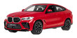 R/C BMW X6 M 1:14 RASTAR, punainen hinta ja tiedot | Poikien lelut | hobbyhall.fi