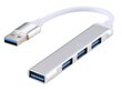 HUB 4x USB 3.0 -portti Splitter 4in1 Zenwire hinta ja tiedot | Adapterit | hobbyhall.fi