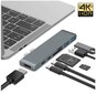 Sovitin 7in1 HUB USB-C HDMI 4K 2x USB 3.0 hinta ja tiedot | Adapterit | hobbyhall.fi
