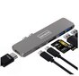 Sovitin 7in1 HUB USB-C HDMI 4K 2x USB 3.0 hinta ja tiedot | Adapterit | hobbyhall.fi