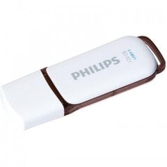 Philips USB 3.0 -muistitikku Snow Edition (ruskea) 128 Gt. hinta ja tiedot | Muistitikut | hobbyhall.fi