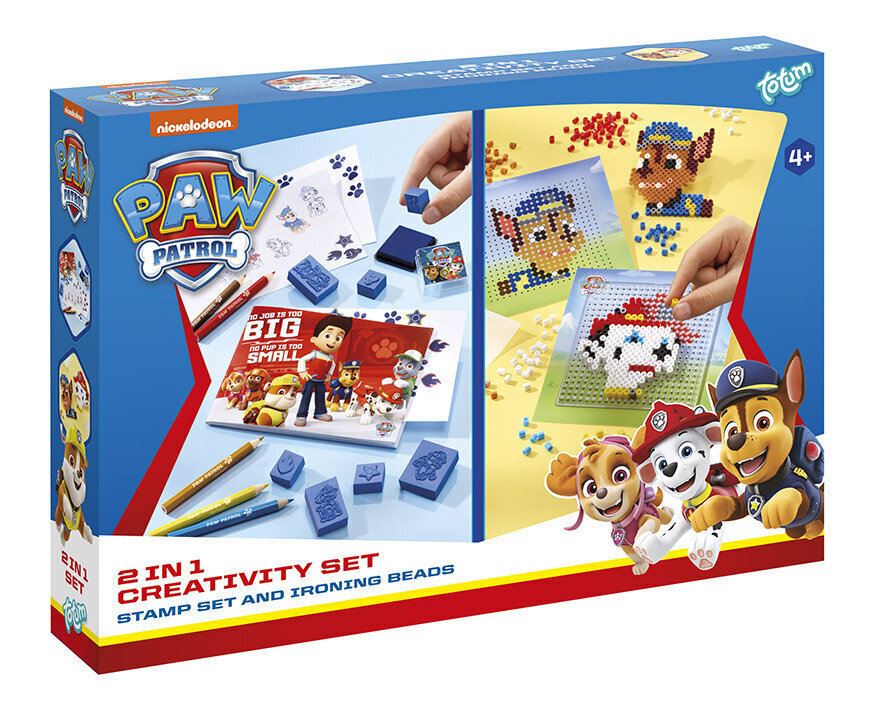 Luova setti 2in1 Paw Patrol Totum, 721012 hinta ja tiedot | Kehittävät lelut | hobbyhall.fi