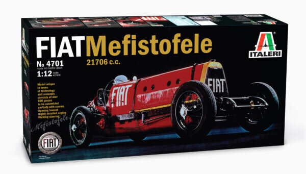 FIAT MEFISTOFELE ITALERI 1:24 4701 hinta ja tiedot | Pienoismallit | hobbyhall.fi