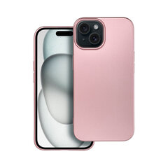 iPhone 15 (6,1″) METALLIC - Pinkki hinta ja tiedot | Puhelimen kuoret ja kotelot | hobbyhall.fi