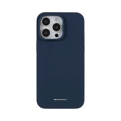 iPhone 15 Pro Max (6,7″) Mercury Goospery - Tummansininen hinta ja tiedot | Puhelimen kuoret ja kotelot | hobbyhall.fi