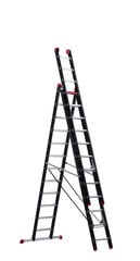 Kolmiosaiset tikkaat ALTREX Mounter professional (3x10; jopa 7,70 m) hinta ja tiedot | Tikkaat | hobbyhall.fi