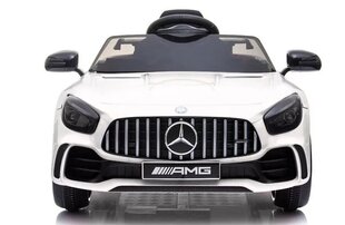 Mercedes GTR AMG 12V Yksipaikkainen sähköauto, valkoisen värinen hinta ja tiedot | Mercedes Lapset | hobbyhall.fi