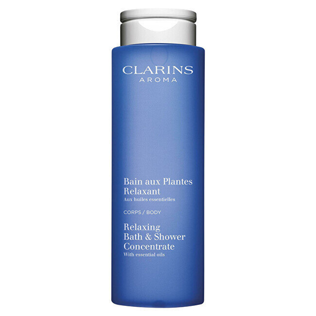 Rauhoittava suihkugeeli Clarins Relaxing Bath & Shower Concentrate, 200 ml hinta ja tiedot | Suihkusaippuat ja suihkugeelit | hobbyhall.fi