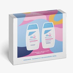 Lahjasetti vauvoille Sebamed Baby: puhdistusaine, 200 ml + vartalomaito 200 ml hinta ja tiedot | Sebamed Kosmetiikka | hobbyhall.fi