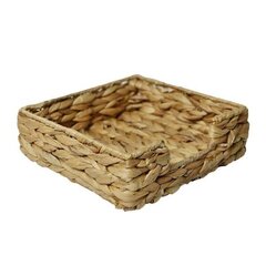 Kori lautasliinoille MPLCo Natural, 20x20 cm hinta ja tiedot | Säilytyslaatikot ja -korit | hobbyhall.fi