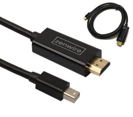 DisplayPort HDMI 4K Thunderbolt 180 cm kaapeli hinta ja tiedot | Kaapelit ja adapterit | hobbyhall.fi