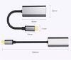 Kaapeli Dapton USB-C 3.1 Type C HDMI 4k MHL Zenwire hinta ja tiedot | Adapterit | hobbyhall.fi