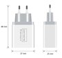 Quick Charge 3.0 Fast 3x USB-puhelimen laturi hinta ja tiedot | Puhelimen laturit | hobbyhall.fi