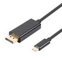 MHL-sovitin, USB-C/DisplayPort hinta ja tiedot | Adapterit | hobbyhall.fi
