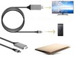 MHL USB-C - HDMI 4k Thunderbolt 3.0 hinta ja tiedot | Kaapelit ja adapterit | hobbyhall.fi