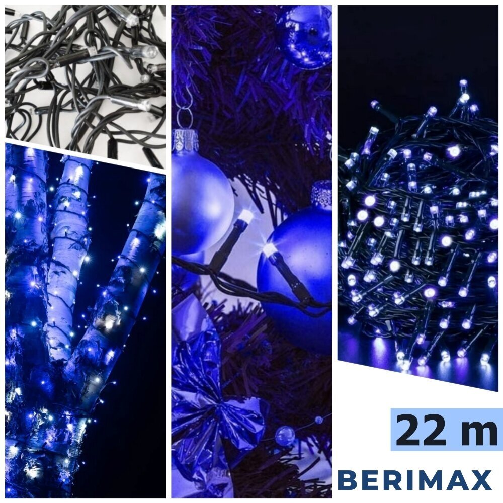 Jouluvalot Berimax 300 LED-salama, sininen hinta ja tiedot | Jouluvalot | hobbyhall.fi