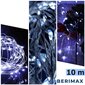 Jouluvaloketju Berimax 100 LED, kylmä valkoinen hinta ja tiedot | Jouluvalot | hobbyhall.fi