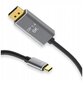 USB-C DisplayPort-kaapeli Zenwire hinta ja tiedot | Adapterit | hobbyhall.fi