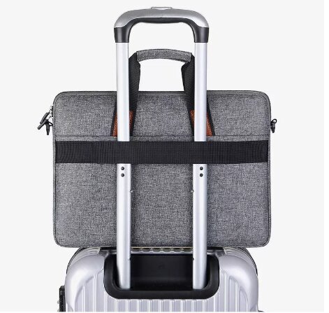 BAG Case kannettavan tietokoneen kotelo 15-15,6" Harmaa SLIM Zenwire hinta ja tiedot | Tietokonelaukut | hobbyhall.fi