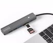 USB-C 7in1 HDMI 4K USB 3.0 SD PD LED Zenwire hinta ja tiedot | Adapterit | hobbyhall.fi