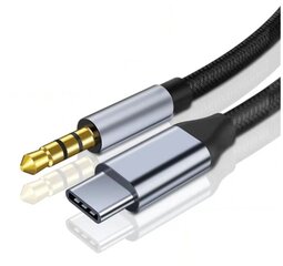 Sovitin USB-C miniliitin 3,5 mm AUX DAC 1,5 m hinta ja tiedot | Adapterit | hobbyhall.fi