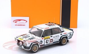 VAZ 2105 Lada VFTS #42 Rallye WM 1000 Lakes 1984 S.Brundza/V.Neyman 18RMC146 IXO 1:18 hinta ja tiedot | Pienoismallit | hobbyhall.fi