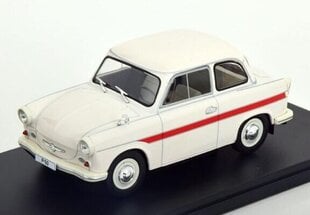 Trabant P 50 1959 Light beige WB124186 WHITEBOX 1:24 hinta ja tiedot | Whitebox Lahjat ja juhlatarvikkeet | hobbyhall.fi