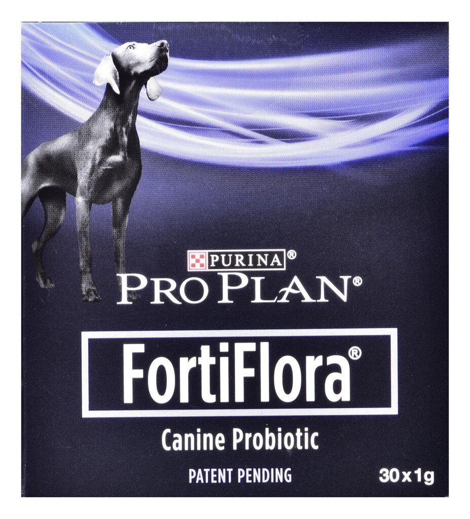 Ravintolisä koirille pusseissa Purina Fortiflora, 30 kpl hinta ja tiedot | Koiran terveys ja hyvinvointi | hobbyhall.fi