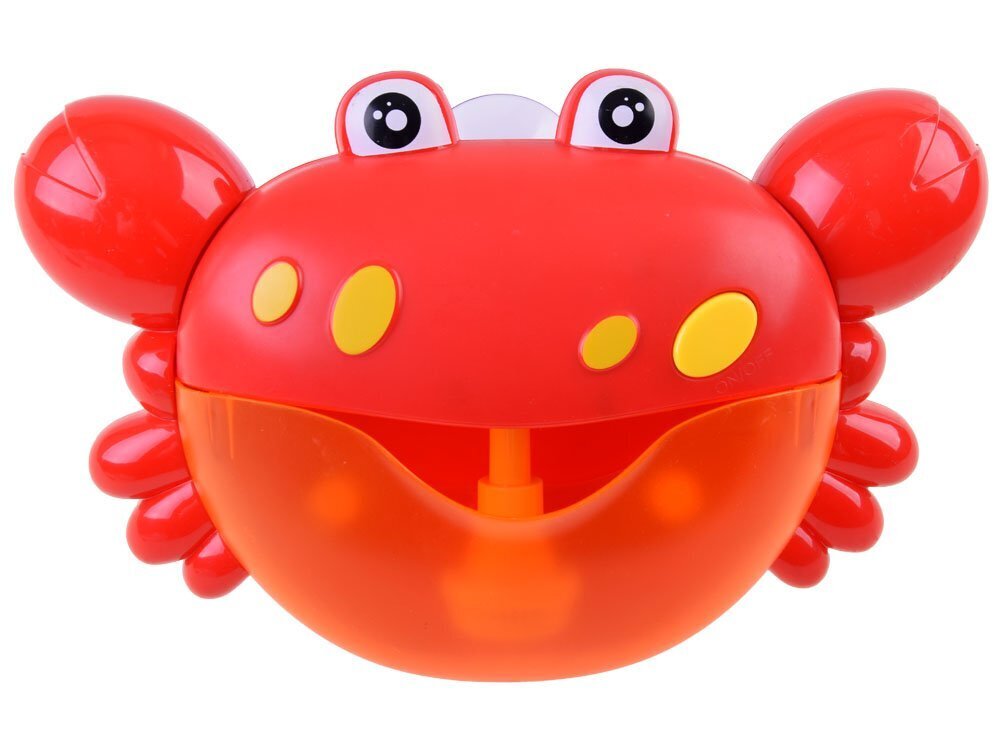 Vuorovaikutteinen kylpylelu "Crab", punainen hinta ja tiedot | Vauvan lelut | hobbyhall.fi