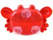 Vuorovaikutteinen kylpylelu "Crab", punainen hinta ja tiedot | Vauvan lelut | hobbyhall.fi