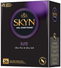 Kondomit Skyn Elite, 36 kpl hinta ja tiedot | Kondomit | hobbyhall.fi