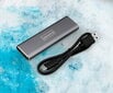 Sovitin M.2 SSD-paikka USB-C m2 SATA-kotelo Zenwire hinta ja tiedot | Ulkoisten kovalevyjen kotelot | hobbyhall.fi